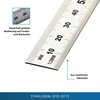 hedue® Steel Ruler 200 mm - Steel Ruler with Millimetre