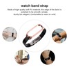 Gatuida 2pcs Replacement Belt Adjustable Watchband Pu Wristband Strap Accesorios