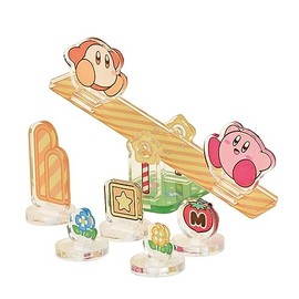 Kirby Star Diorama Acrylic Stand (1) Seesaw (Kirby & Wadoldy)
