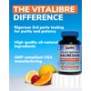 Vitalibre Magnesium Citrate Complex Supplement, 420 mg Elemental Magnesium, Vitamins