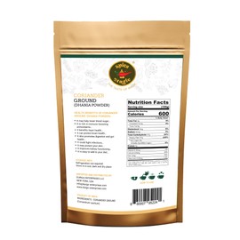 Spice Magic Ground Coriander Powder - 100% Pure & Freshly Ground, Non-GMO, Premium Quality Spice for Cooking and Seasoning- 7 oz (200 g) Resealable Bag