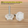4 Pack Pointed Headboard Bolts for Bed Fixing UK, Headboard