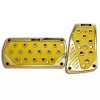 1clickautoacc 2 Pcs Yellow Gold Automatic Car/Suv Brake Gas Foot