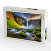 CALVENDO Puzzle Waterfall River - Hidden Highlands | Size