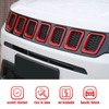 JeCar Grille Inserts ABS Front Grill Cover Exterior Accessories for