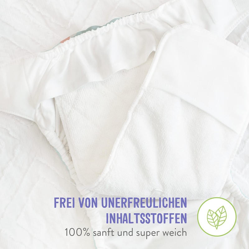 Bambino Mio, miosolo Classic All-in-One Cloth Nappy Funny Puppy