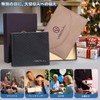 VISOUL Men's Bi-fold Wallet, Genuine Leather, Card Coin Purse, Photo