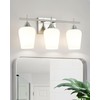 Osimir 3 Light Bathroom Light Fixtures Over Mirror, 21 Inch