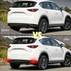 BINQIGOO LED Rear Bumper Reflector Lights Trim for Mazda CX-5