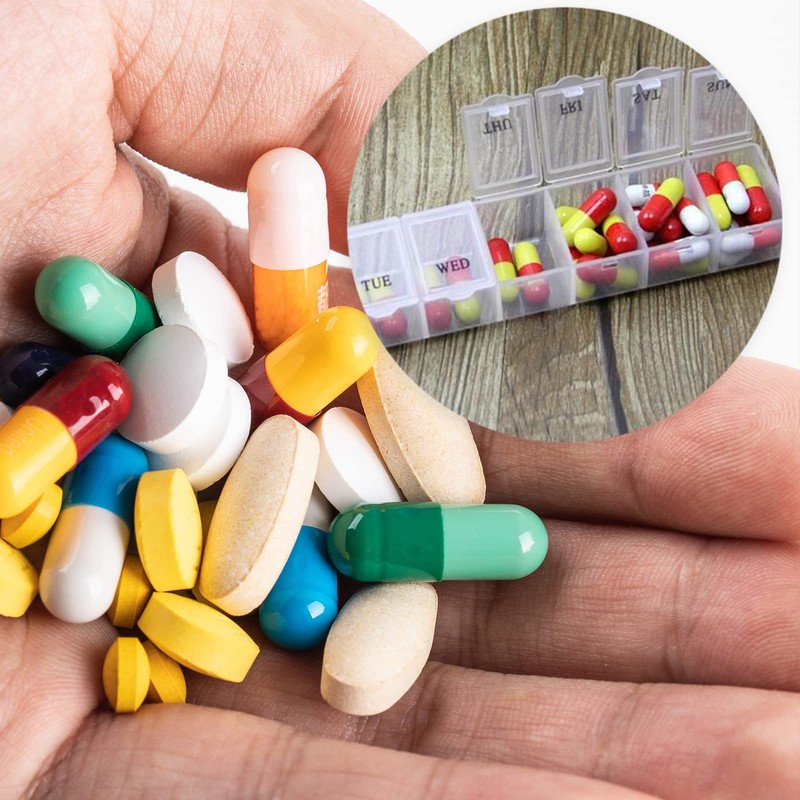 Pill Box Organiser 7 Day One Time a Day Pill