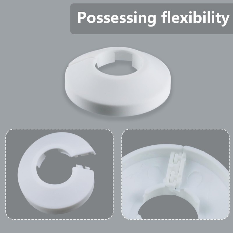 Hohitenz Pack of 30 Heating Pipe Rosettes - Pipe Cover