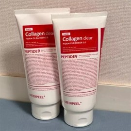 Medifil [웰빙창고] 메디필 콜라겐 클리어 2.0 300ml 2종 세트 [레드 클렌징폼/레드 클렌징폼] [Well-being Warehouse] Medifil Collagen Clear 2.0 300ml 2 Type Set [Red Cleansing Foam/Red Cleansing Foam]