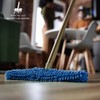 BiOHY Mop 40 cm Chenille Mop Microfibre Mop Blue (Single)