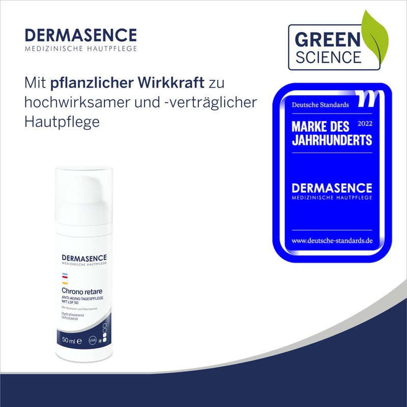 DERMASENCE Chrono Retare Anti-Ageing Day Cream SPF 50, 50 ml