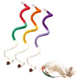 Arvoni 3 Pcs Catnip Toys for Cats, Interactive Cat Toy, Cat Chew Toy Filled Natural Catnip for Teeth Cleaning and Stress Release, Cat Toys for Indoor Cats Kitten