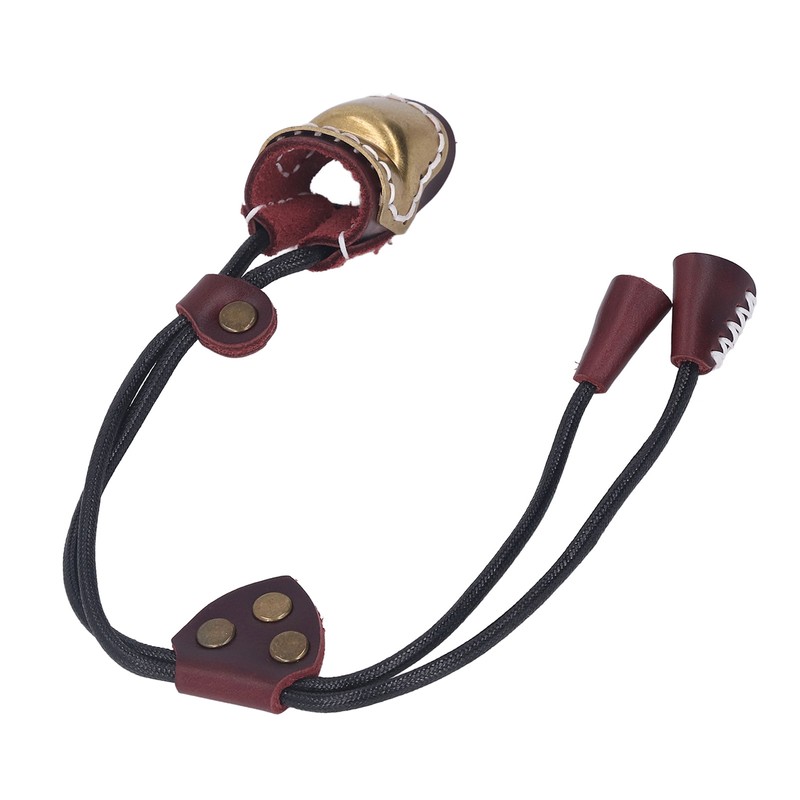 Archery Leather Finger Guard Comfortable Regulating Ergonomic Simple Use Archery