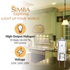 Simba Lighting Halogen Light Bulb G8 T4 35W JCD Bi-Pin