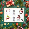 Pack of 12 Christmas Sticky Notes, Bullet Journal Sticky Notes,