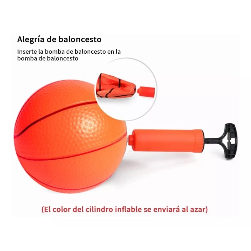 GB-01 Kit De Aro De Baloncesto Para Niños, Bomba +