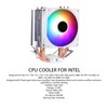 CPU Air Cooler 3.5in 4 Heat Pipes 3pin 12VDC 48CFM