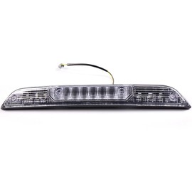 G-PLUS LED 3rd Third Brake Light,Compatible with Ford F150 2015-2020,Rear High Mount Stop Parking Light Lamp Cargo Light Assembly FL3Z13A613B Clear Lens Black Housing