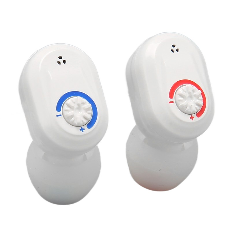 Hearing Amplifiers Noise Cancelling Ergonomic Silicone Earbud Lightweight Rechargeable Hearing