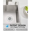 Wokdada Sink Drain Strainer, Reversible No Clog Mesh Kitchen Sink