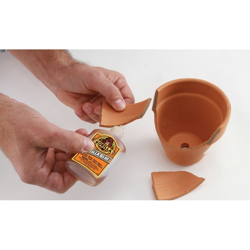 Gorilla Minis, Original Waterproof Polyurethane Glue, Four 3 gram Tubes,