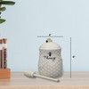 Young's Inc. Ceramic Honey Jar with Wooden Honey Dipper -