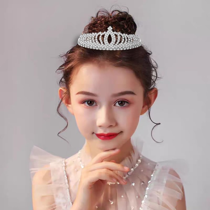Princess Crown for Women, Lady Princess Crown, Crystal Queen Tiara