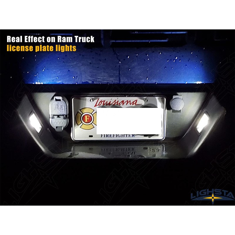 LIGHSTA 12PCS CANBUS Super Bright White LED Interior Light Kit