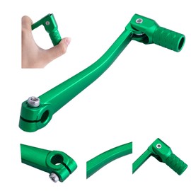 PRO CAKEN Short Gear Change Shifter Lever CNC Folding Aluminum for Pit Dirt Bike Motorcycle Universal for NC Engines-Green