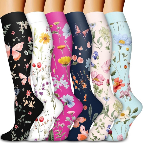Bluemaple Copper Compression Socks For Women & Men Circulation -