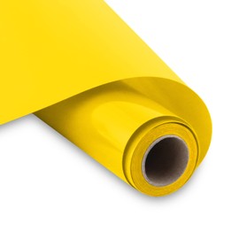 HIKENRI Yellow Heat Transfer Vinyl Bundle 12" x 10 ft Rolls,HTV Vinyl for Silhouette Cameo Easy to Cut & Weed,DIY Heat Press Design for T-Shirt,Clothes,Hats and Other Textiles