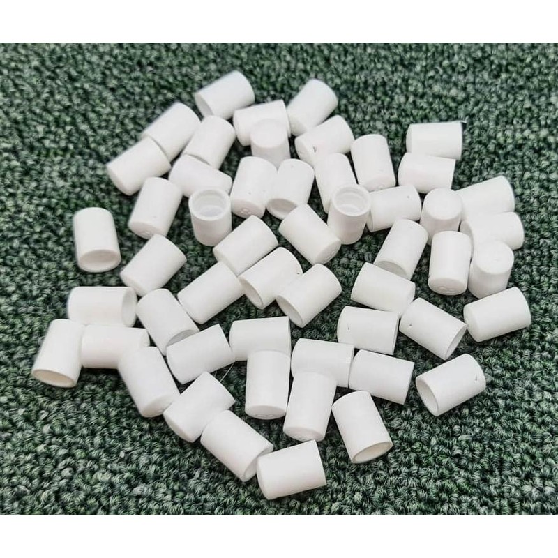TERF® High Quality White PVC Screws Thread Stud End Protective