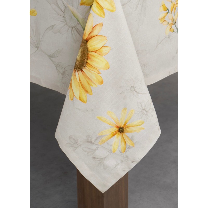 Maison d' Hermine Table Cloths 100% Cotton 140cm x 180cm