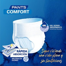TENA Pants Comfort Talla G, Ropa interior desechable, 13 piezas