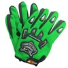 Leopard Reinforced Adult Motorcycle Sports Gloves Green S - 8cm