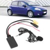 59.1in Bluetooth Radio Audio Cable Handsfree Car AUX Adapter with