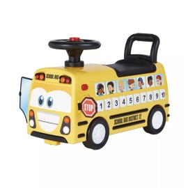 Kalee Ride On Musical School Yellow Bus
