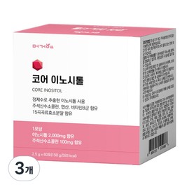 Mergeoyo Core Inositol, 150g, 3 pieces / 머거요 코어 이노시톨, 150g, 3개