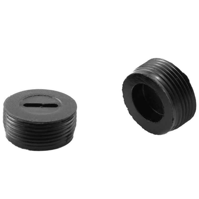 Carbon Brush Cover TAODAN 24PCS 12Size Black Plastic Carbon Brush