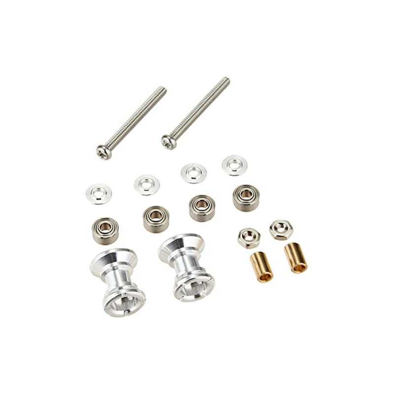 タミヤ ミニ四駆グレードアップパーツシリーズ No.403 GP.403 2段アルミローラーセット 9-8mm 15403