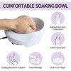 Electric Nail Soaking Bowl Bubble Vibration Hand Spa Massage Machine
