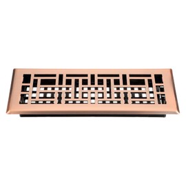 uxcell 4" x 12" Floor Register, Heavy Duty Carbon Steel Adjustable Floor Vents Decorative Air Vent Covers for Home Bedroom Kitchen, Oil Rubbed Bronze