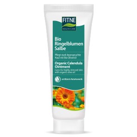 FITNE Organic Marigold Ointment with Organic Olive Oil, Healing Ointment for Care of Highly Stressed and Sensitive Skin (75 ml)