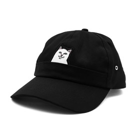 Lord Nermal Pocket 6 Panel Hat, Black (Black)