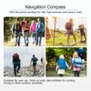 KIMISS Adjustable Dash Mount Compass Navigation Hiking Direction Pointing Guide