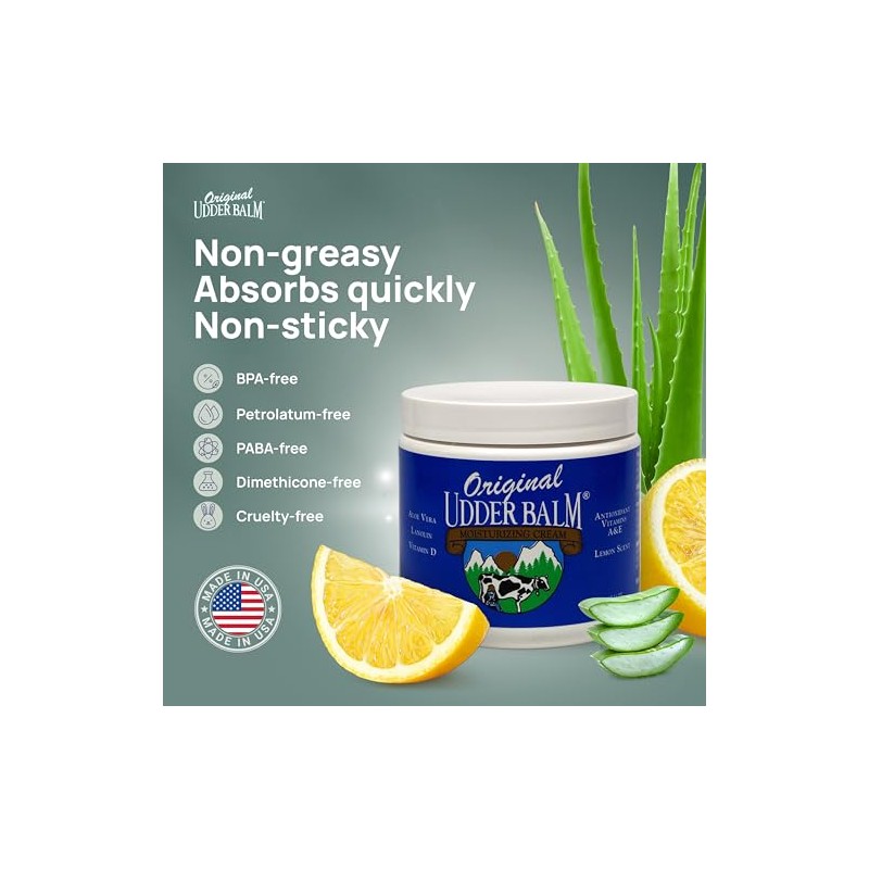 Original Udder Balm Moisturizing Cream 16oz Jar by Original Udder