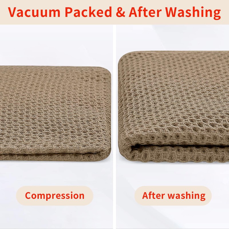 Homaxy Homaxy 100% Cotton Waffle Weave Kitchen Dish Towels, Ultra